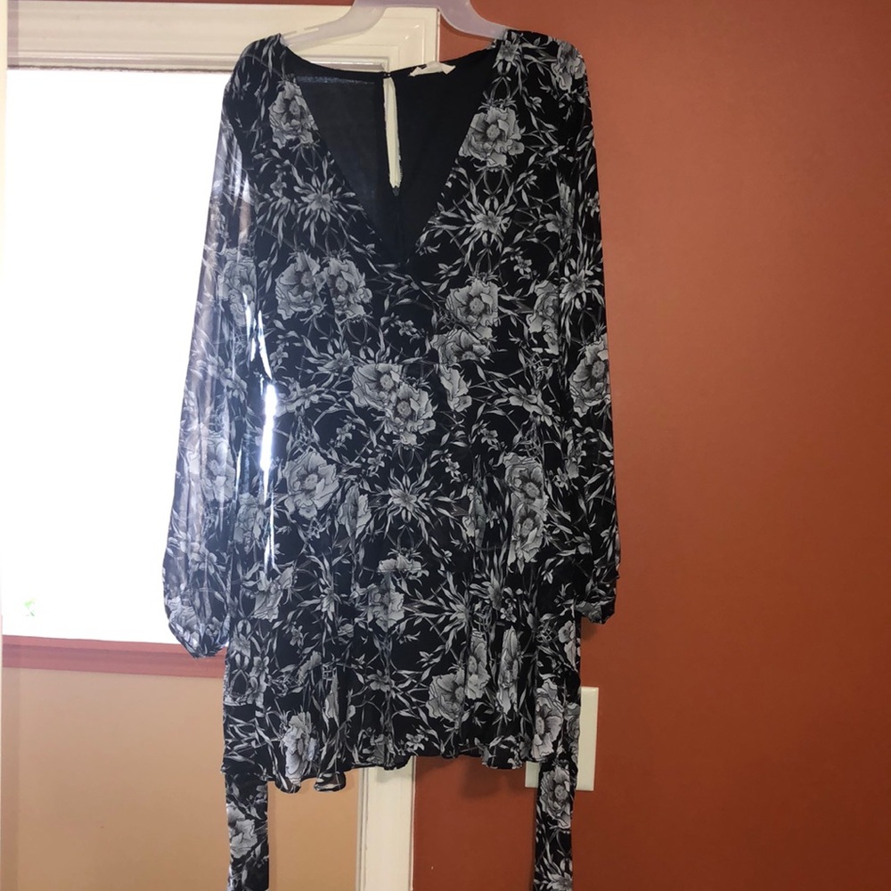 Black and white cross dress